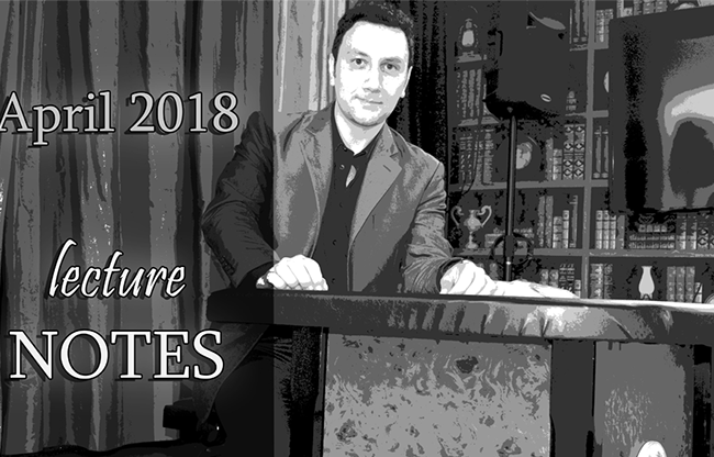 April 2018 Lecture Notes by Sandro Loporcaro (Amazo) video DOWNLOAD