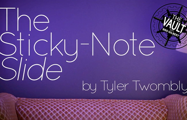 The Vault - The Sticky-Note Slide by Tyler Twombly video DOWNLOAD