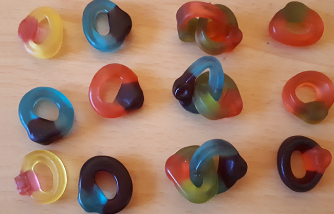 Visible Linking Jelly Sweet Gummy Finger Rings by Jonathan Royle Mixed Media DOWNLOAD