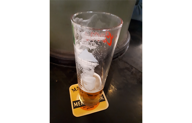 Visible Coin Through Glass by Jack Griggs Mixed Media DOWNLOAD