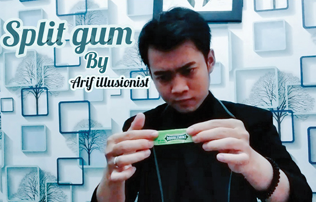 Split Gum by Arif Illusionist video DOWNLOAD