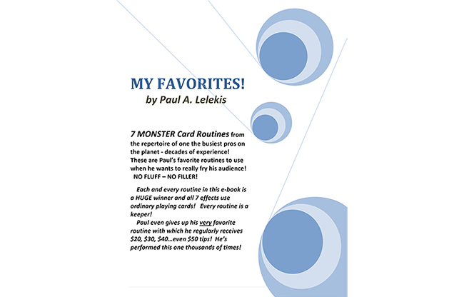 My Favorites! by Paul A. Lelekis eBook DOWNLOAD
