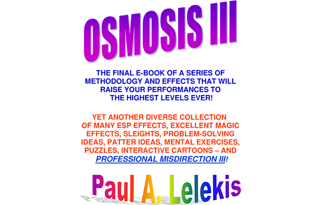 OSMOSIS III - Paul A. Lelekis Mixed Media DOWNLOAD