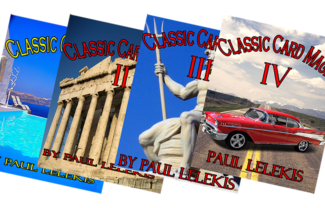 THE TOTAL PACKAGE by Paul A. Lelekis The Classics of Card Magic Volumes I, II, III, IV eBook DOWNLOAD