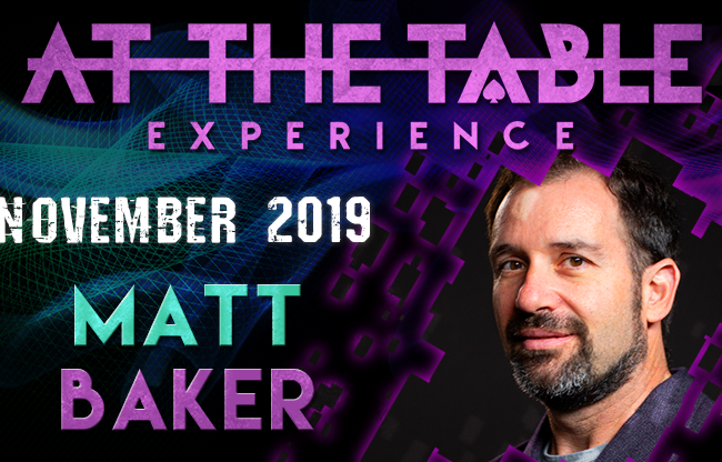 At The Table Live Lecture - Matt Baker November 6th 2019 video DOWNLOAD