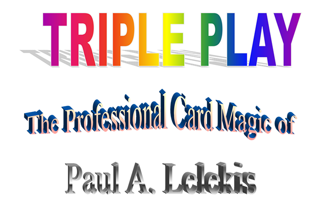 Triple Play by Paul A. Lelekis Mixed Media DOWNLOAD