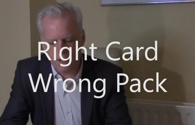 Right Card, Wrong Pack by Brian Lewis video DOWNLOAD