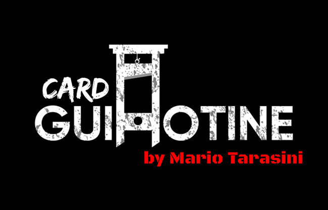 Card Guillotine by Mario Tarasini video DOWNLOAD