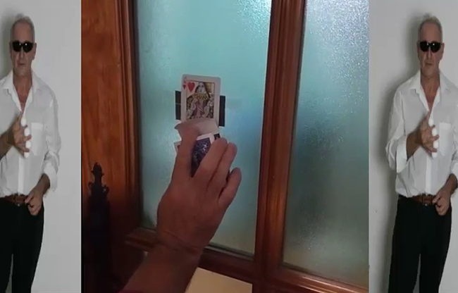 Card Chosen Through The Window by Salvador Olivera video DOWNLOAD