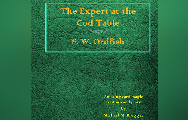 The Expert at the Cod Table by Michael Breggar Mixed Media DOWNLOAD