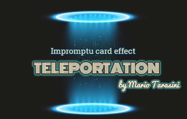 Teleportation by Mario Tarasini video DOWNLOAD