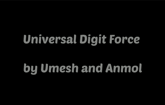 Universal Digital Force by Umesh video DOWNLOAD