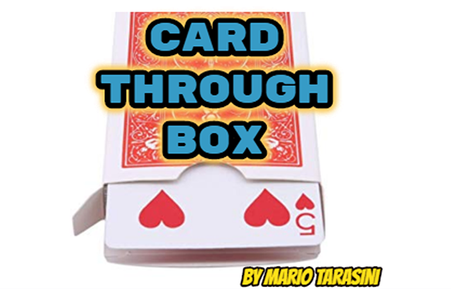 Card Through Box by Mario Tarasini video DOWNLOAD