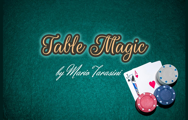 Table Magic by Mario Tarasini video DOWNLOAD