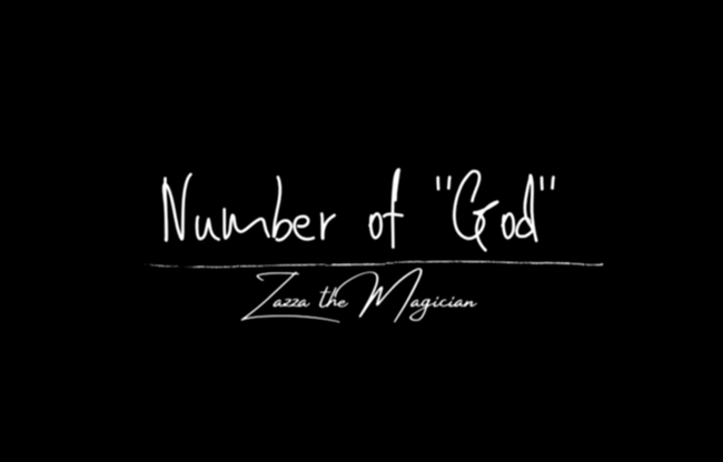 The Number Of "God" by Zazza The Magician video DOWNLOAD
