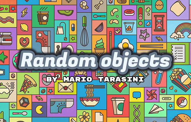 Random objects by Mario Tarasini video DOWNLOAD