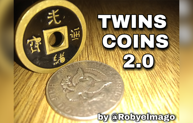 TWINS COINS 2.0 by Roby El Mago video DOWNLOAD