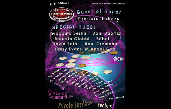 European Close-up Magic Symposium Vol. 3 by Giacomo Bertini video DOWNLOAD