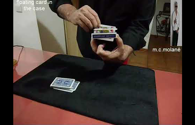 Floating Card In The Case by Salvador Molano video DOWNLOAD
