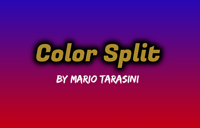 Color Split by Mario Tarasini video DOWNLOAD