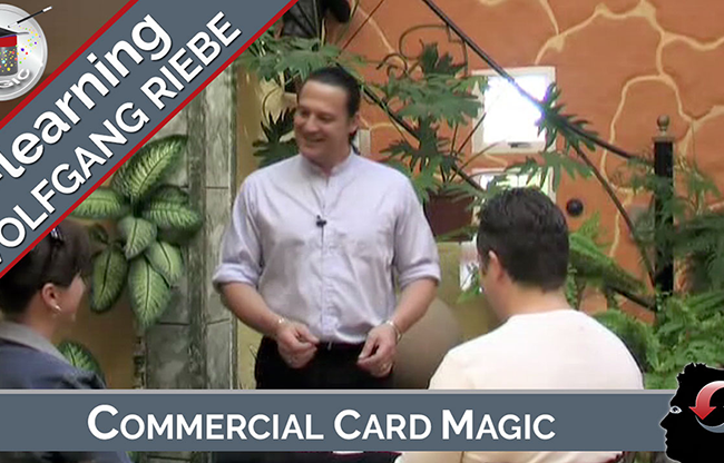 Commercial Card Magic by Wolfgang Riebe video DOWNLOAD