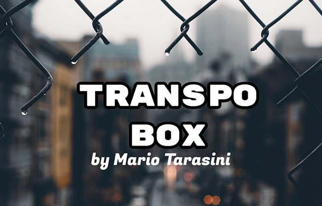 Transpo Box by Mario Tarasini video DOWNLOAD