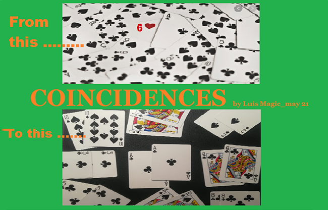 Coincidences by Luis Magic video DOWNLOAD