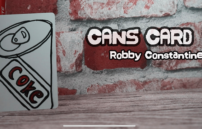Cans Card by Robby Constantine video DOWNLOAD