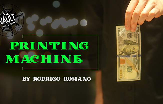 The Vault - Printing Machine by Rodrigo Romano video DOWNLOAD