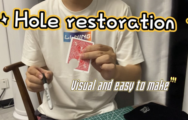 Hole Restoration by Dingding video DOWNLOAD