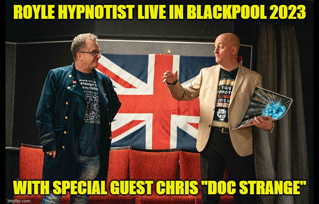 Royle Hypnotist Live in Blackpool 2023 Exposing the True Inside Secrets of Stage Hypnosis,Street Hypnotism & Combining Hypnotic Techniques with Magic & Mentalism by Jonathan Royle - Mixed Media DOWNLOAD