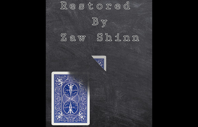 Restored by Zaw Shinn video DOWNLOAD