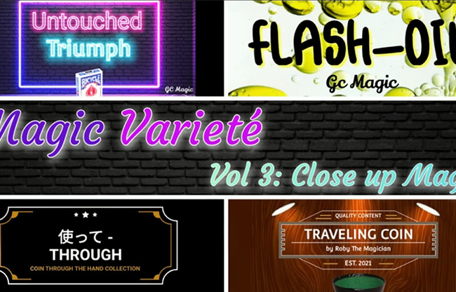 Variete Magic Vol 3 Close - Up Magic by Gonzalo Cuscuna video DOWNLOAD