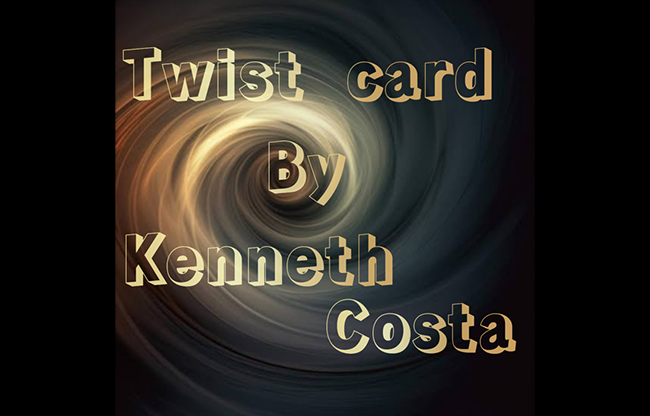 Twist Card by Kenneth Costa video DOWNLOAD