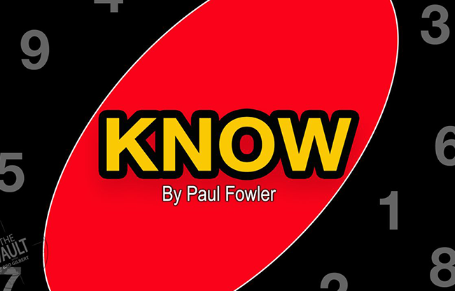 The Vault - Know by Paul Fowler video DOWNLOAD