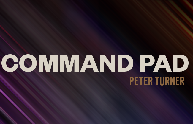Command Pad by Peter Turner video DOWNLOAD