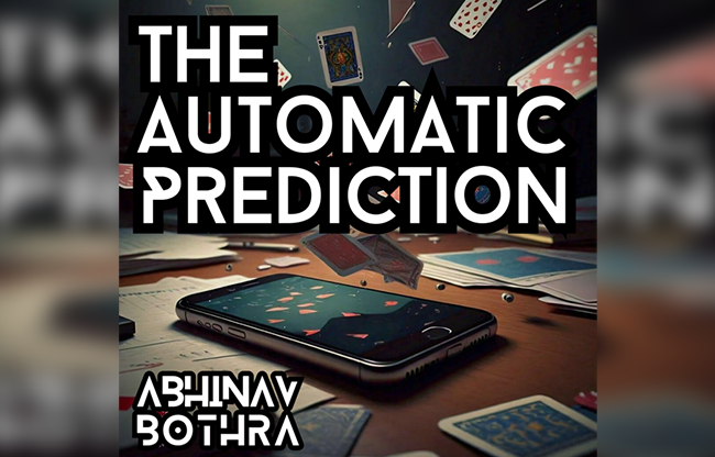 Automatic Prediction by Abhinav Bothra video DOWNLOAD