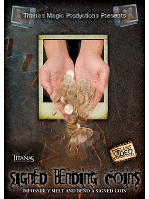 Signed Bending Coins by Titanas video DOWNLOAD